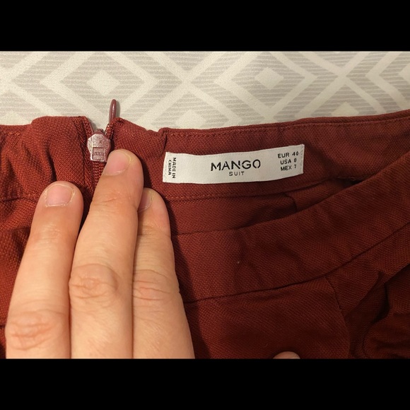 Mango rustic culottes size 8 - Picture 2 of 6
